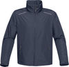 Am image of a Custom STORMTECH MENS NAUTILUS PERFORMANCE SHELL in NAVY!
