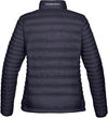 Am image of a Custom Stormtech Womens Basecamp Thermal Jacket in NAVY!