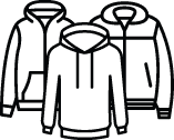 An image of Icons of sweaters and hoodies