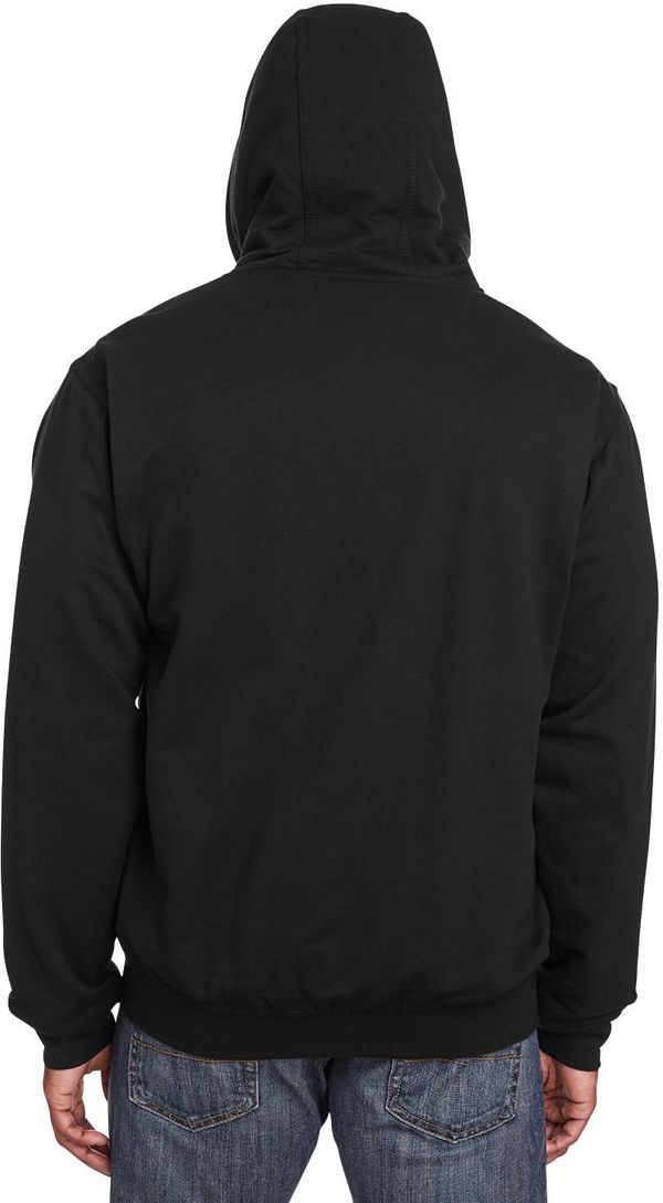 An image of a Custom Berne Men's Berne Heritage Thermal Lined Sweatshirt in Black!