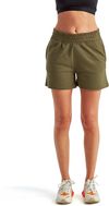 Am image of a Custom TriDri Ladies Maria Jogger Short in Olive!