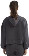 Am image of a Custom TriDri Ladies Maria Cropped Hoodie in CHARCOAL!