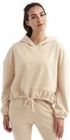 Am image of a Custom TriDri Ladies Maria Cropped Hoodie in NUDE!
