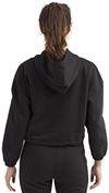 Am image of a Custom TriDri Ladies Maria Cropped Hoodie in BLACK!