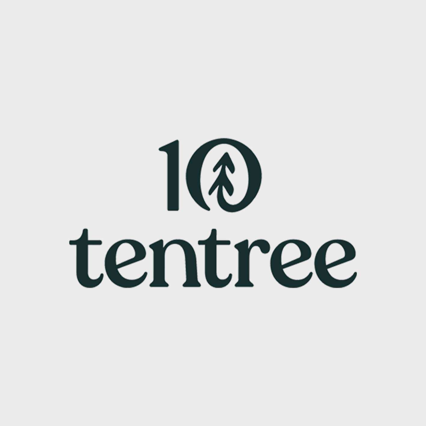 Image of the Tentree brand you can screen print and embroider on