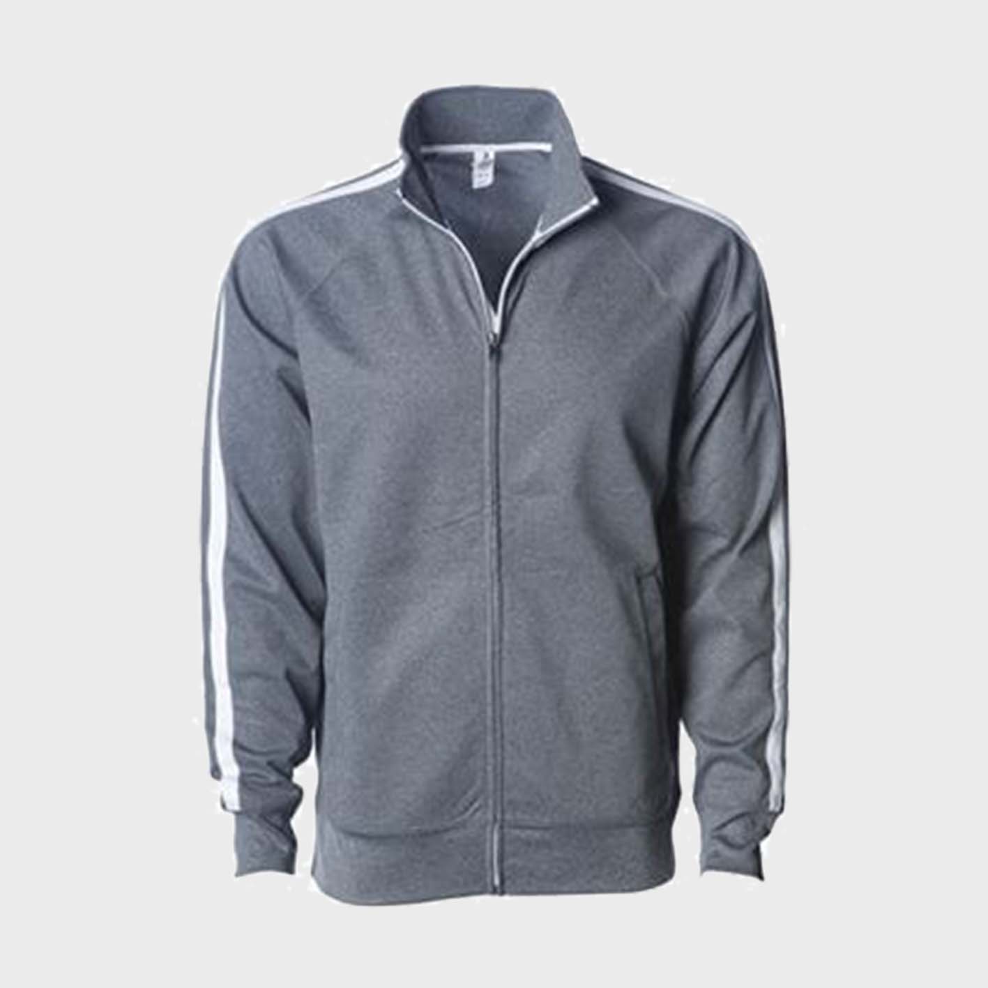 An image of track jackets that you can print your team's design on!