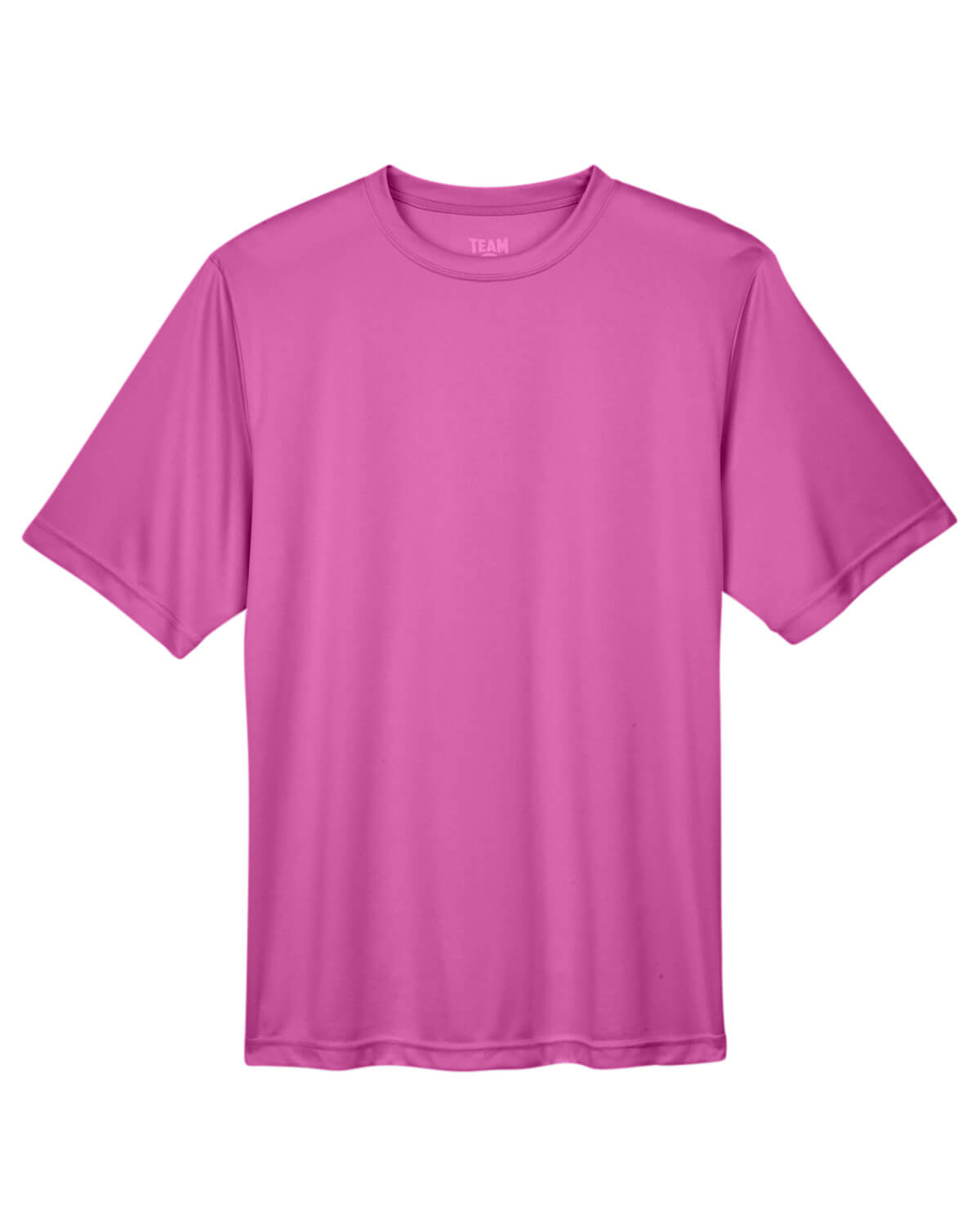 Team 365 Men's Zone Performance T Shirt in Charity Pink