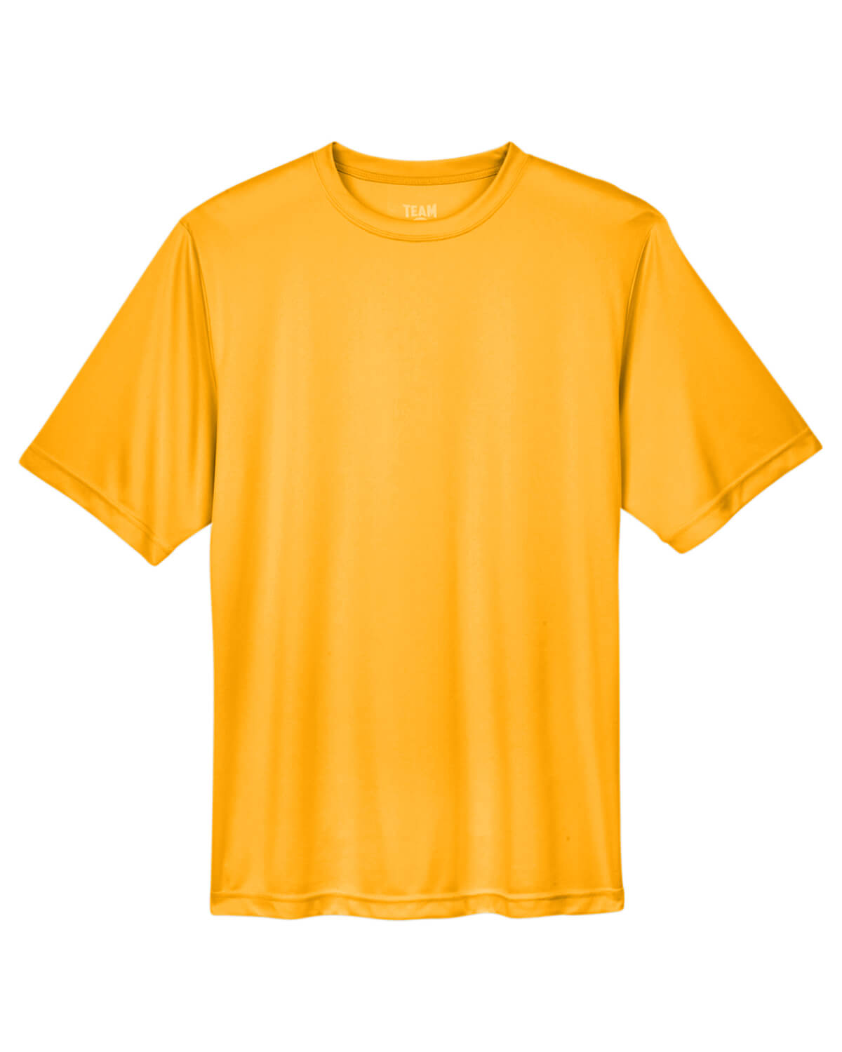 Team 365 Men's Zone Performance T Shirt in Athletic Gold