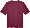 Am image of a Custom Team 365 Men's Zone Performance T Shirt in Sport Maroon!