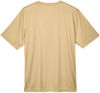 Am image of a Custom Team 365 Men's Zone Performance T Shirt in Sport Vegas Gold!
