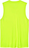 Am image of a Custom Team 365 Mens Zone Performance Muscle TShirt in Safety Yellow!