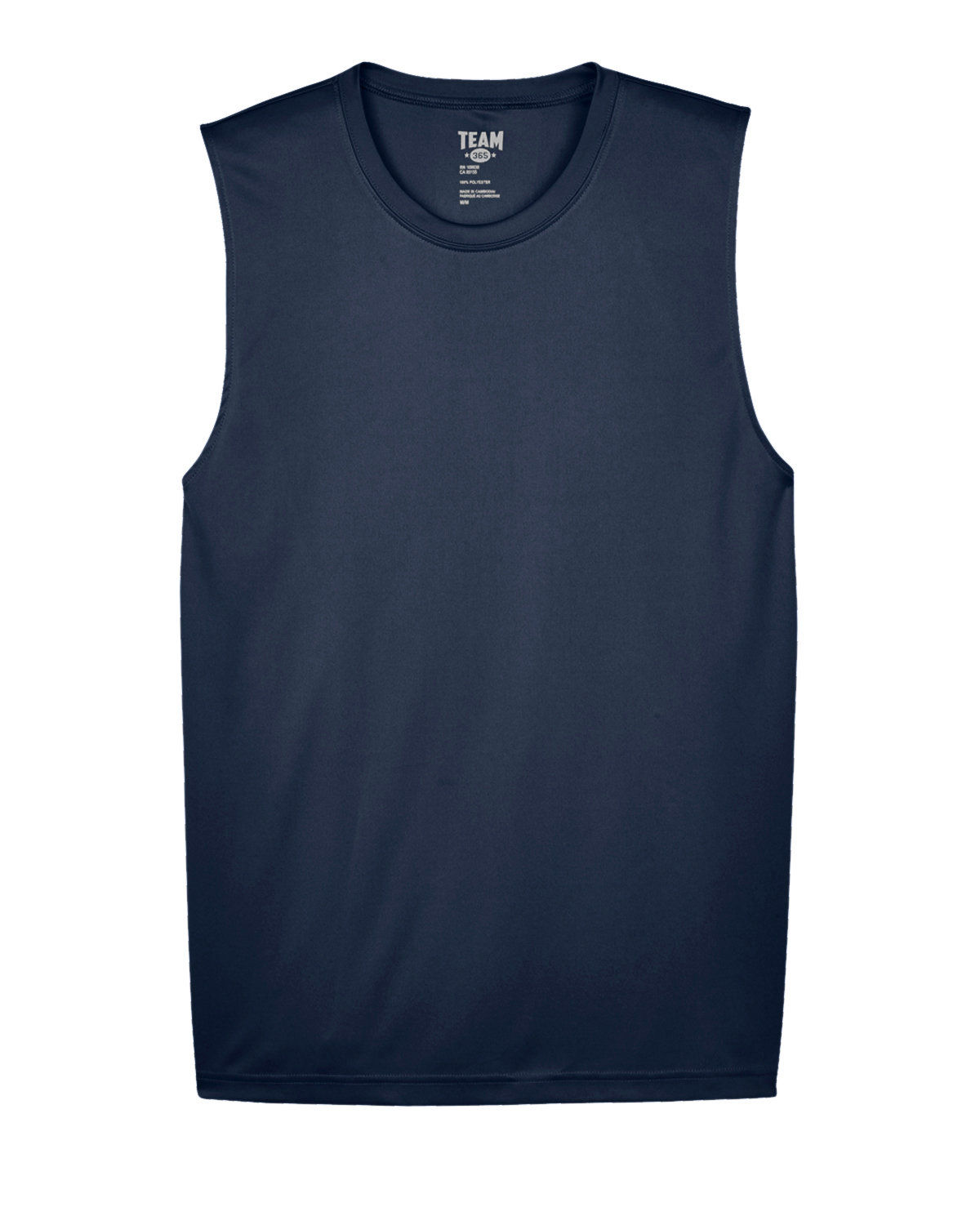 Team 365 Mens Zone Performance Muscle TShirt in Sport Dark Navy