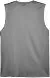 Am image of a Custom Team 365 Mens Zone Performance Muscle TShirt in Sport Graphite!