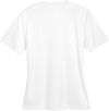 Am image of a Custom Team 365 Ladies' Zone Performance T Shirt in White!