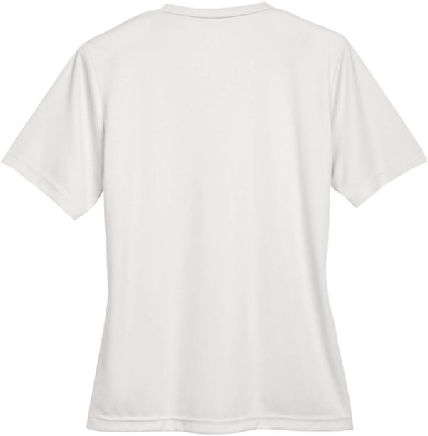 An image of a Custom Team 365 Ladies' Zone Performance T Shirt in Sport Silver!