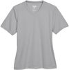 Am image of a Custom Team 365 Ladies' Zone Performance T Shirt in Sport Graphite!