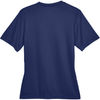 Am image of a Custom Team 365 Ladies' Zone Performance T Shirt in Sport Dark Navy!