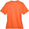 Am image of a Custom Team 365 Ladies' Zone Performance T Shirt in Sport Orange!