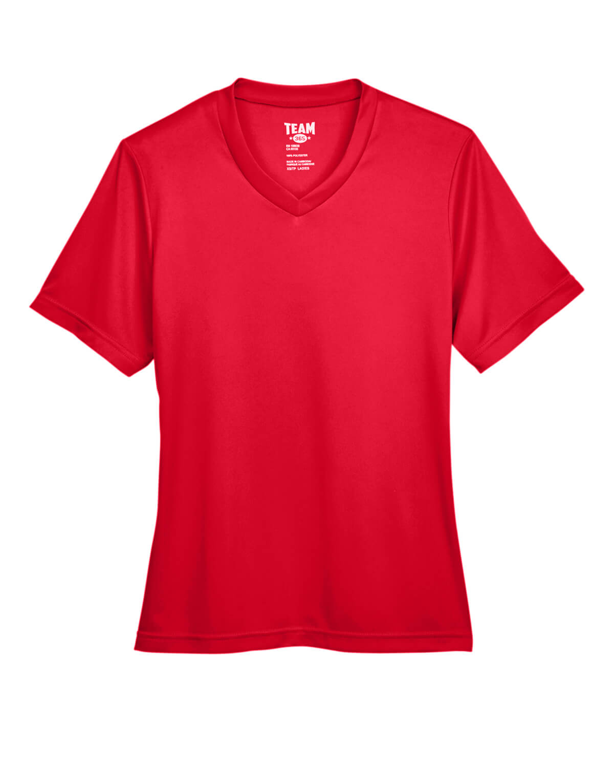 Team 365 Ladies' Zone Performance T Shirt in Sport Red