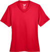 Am image of a Custom Team 365 Ladies' Zone Performance T Shirt in Sport Red!