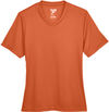 Am image of a Custom Team 365 Ladies' Zone Performance T Shirt in Sport Burnt Orange!