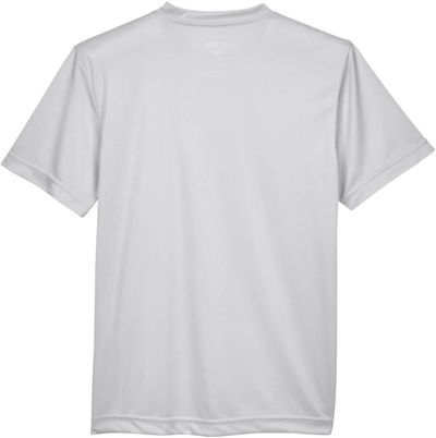 Am image of a Custom Team 365 Youth Zone Performance T Shirt in Sport SIlver!