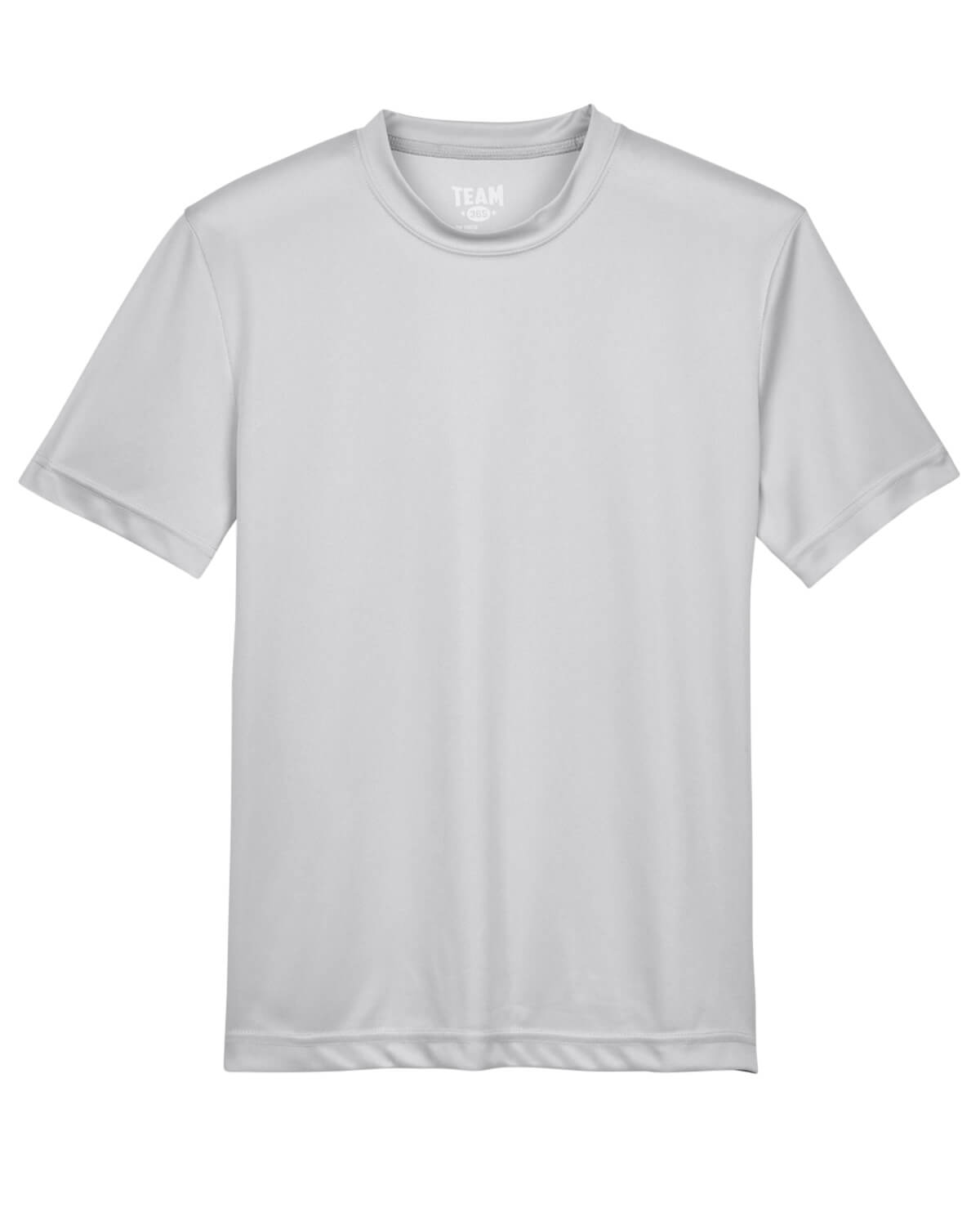 Team 365 Youth Zone Performance T Shirt in Sport SIlver