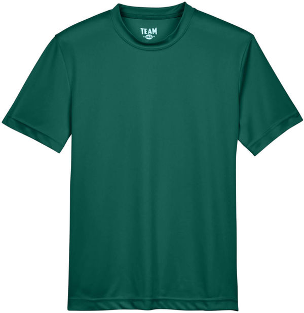 Am image of a Custom Team 365 Youth Zone Performance T Shirt in Sport Forest!
