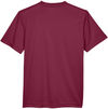 Am image of a Custom Team 365 Youth Zone Performance T Shirt in Sport Maroon!