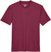 Am image of a Custom Team 365 Youth Zone Performance T Shirt in Sport Maroon!