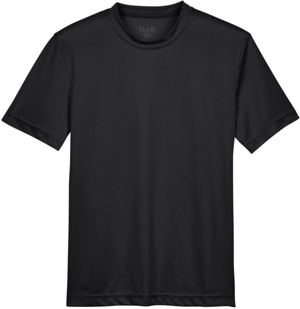 Am image of a Custom Team 365 Youth Zone Performance T Shirt in Black!