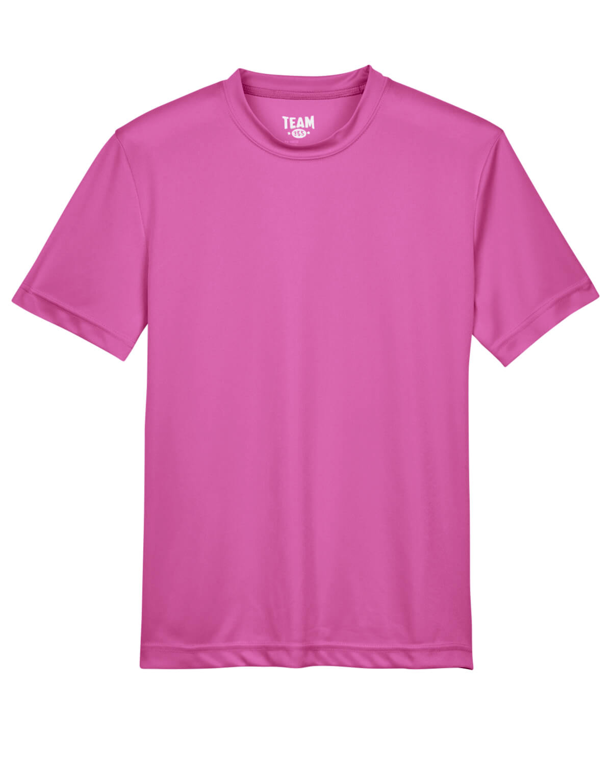 Team 365 Youth Zone Performance T Shirt in Charity Pink