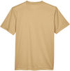 Am image of a Custom Team 365 Youth Zone Performance T Shirt in Sport Vegas Gold!