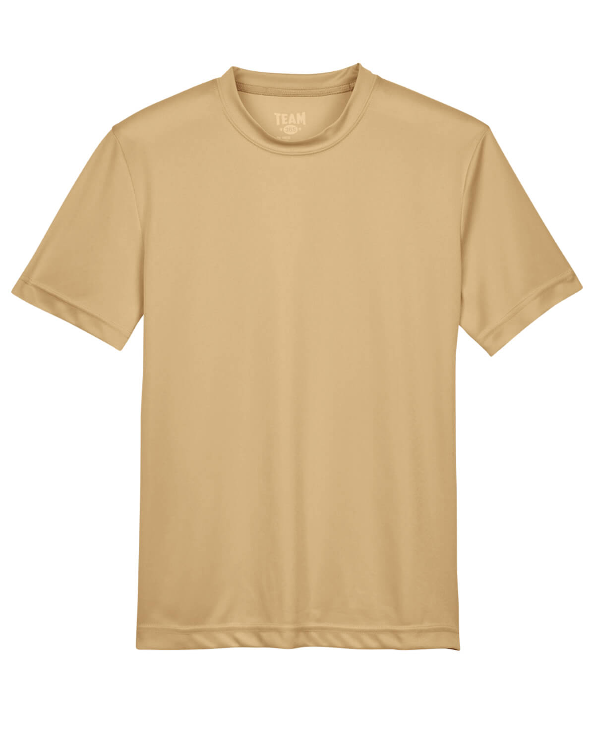 Team 365 Youth Zone Performance T Shirt in Sport Vegas Gold