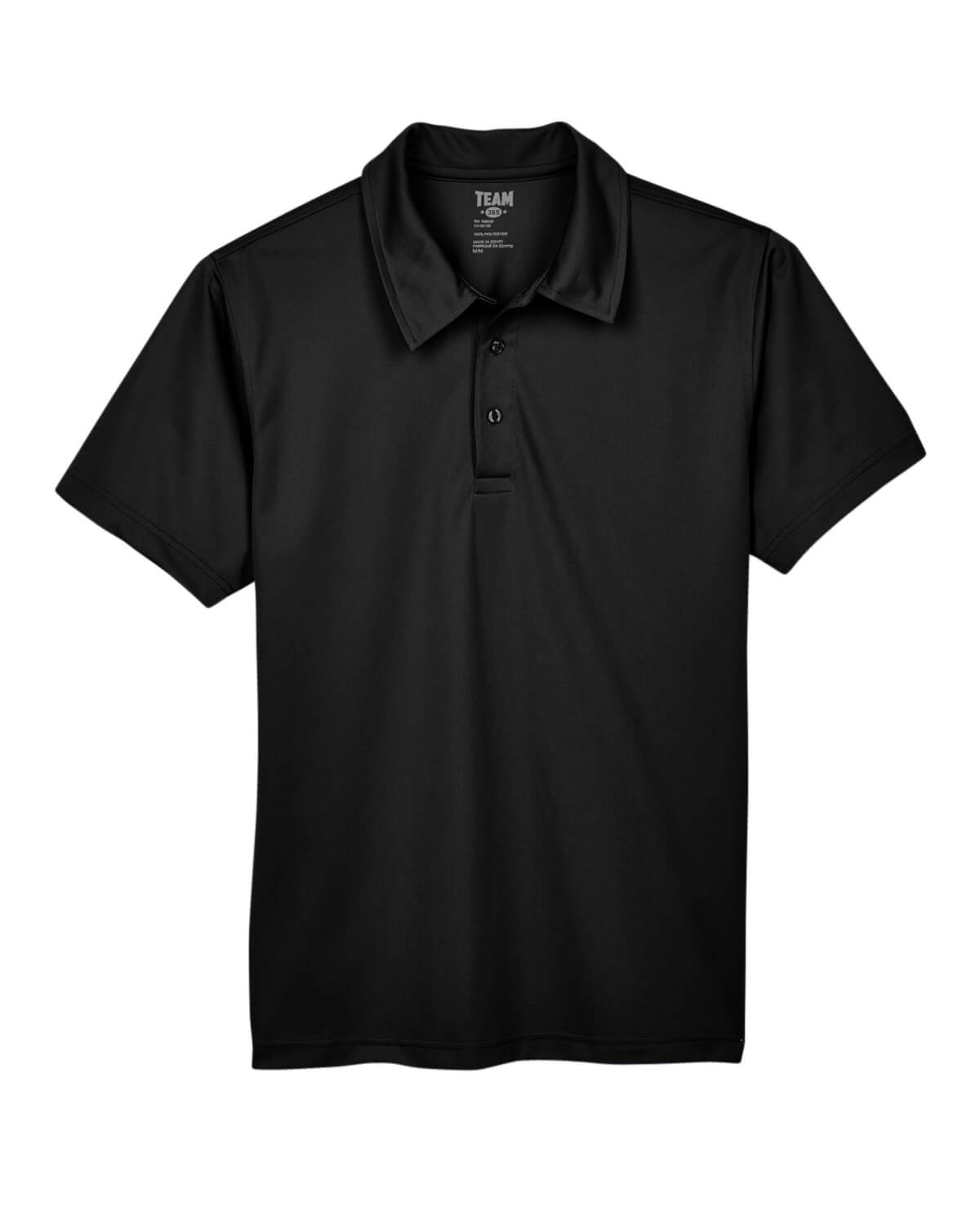 Team 365 Men's Command Snag Protection Polo in Black