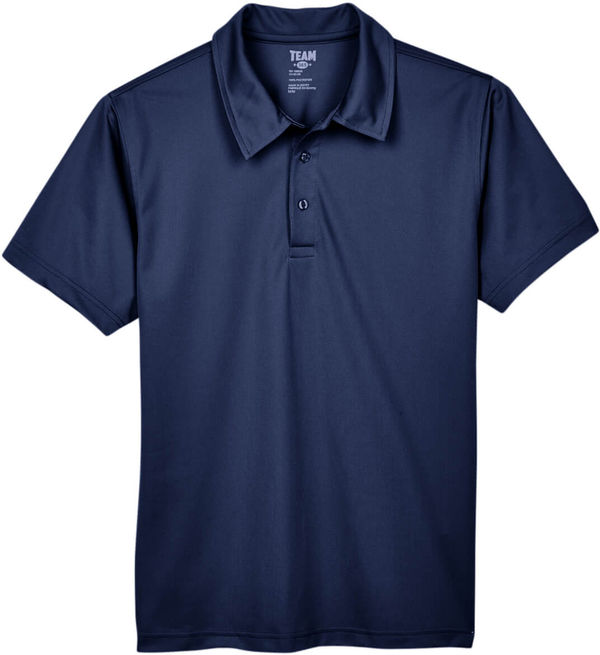 Am image of a Custom Team 365 Men's Command Snag Protection Polo in Sport Dark Navy!
