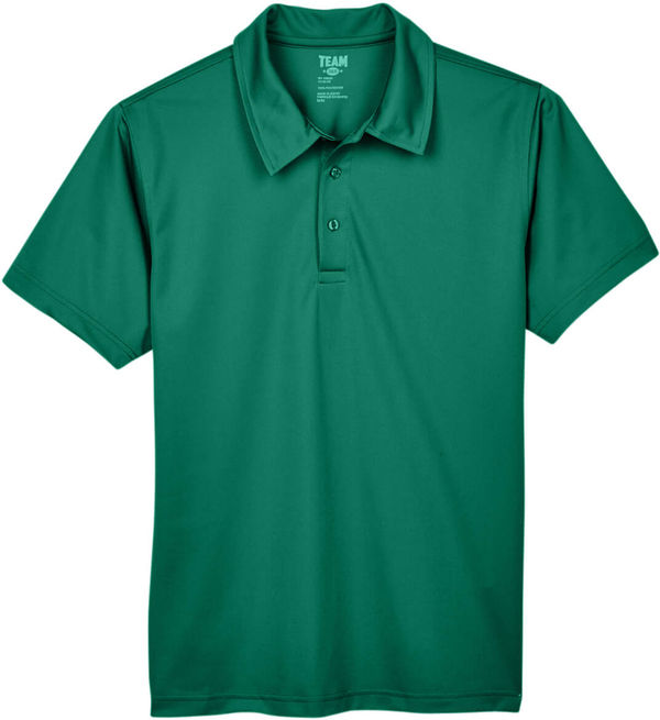 Am image of a Custom Team 365 Men's Command Snag Protection Polo in Sport Forest!