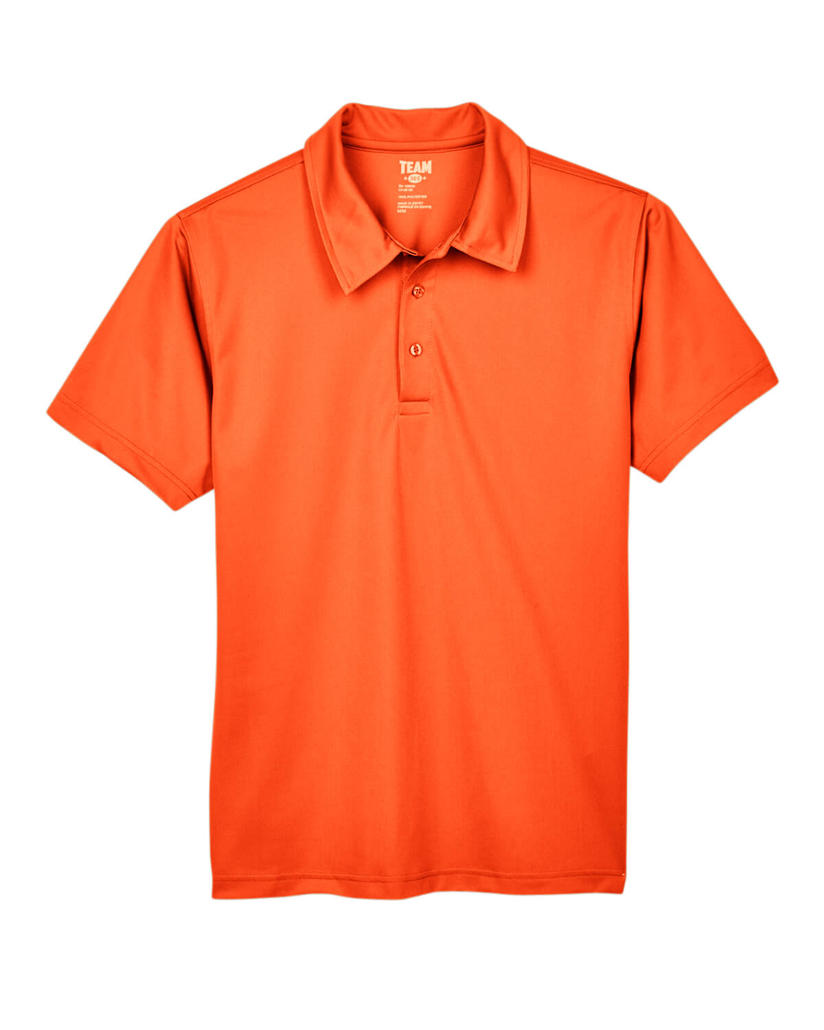 Team 365 Men's Command Snag Protection Polo in Sport Orange