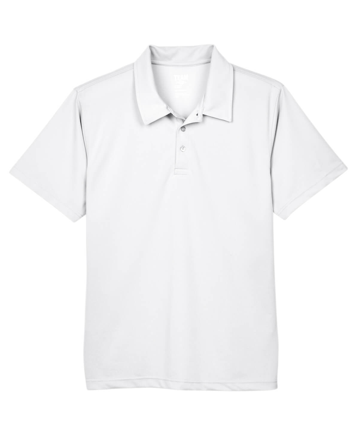 Team 365 Men's Command Snag Protection Polo in White