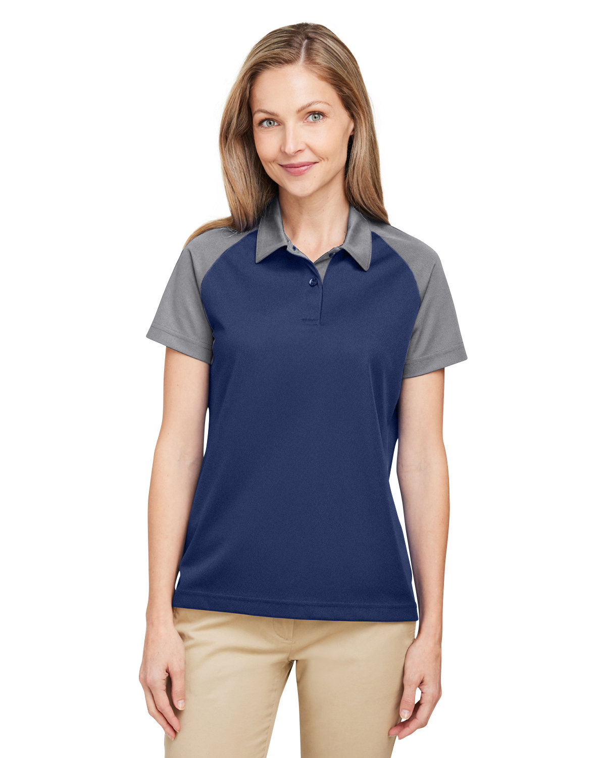 Team 365 Ladies' Command Snag Protection Colorblock Polo