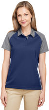 An image of a Custom Team 365 Ladies' Command Snag Protection Colorblock Polo!