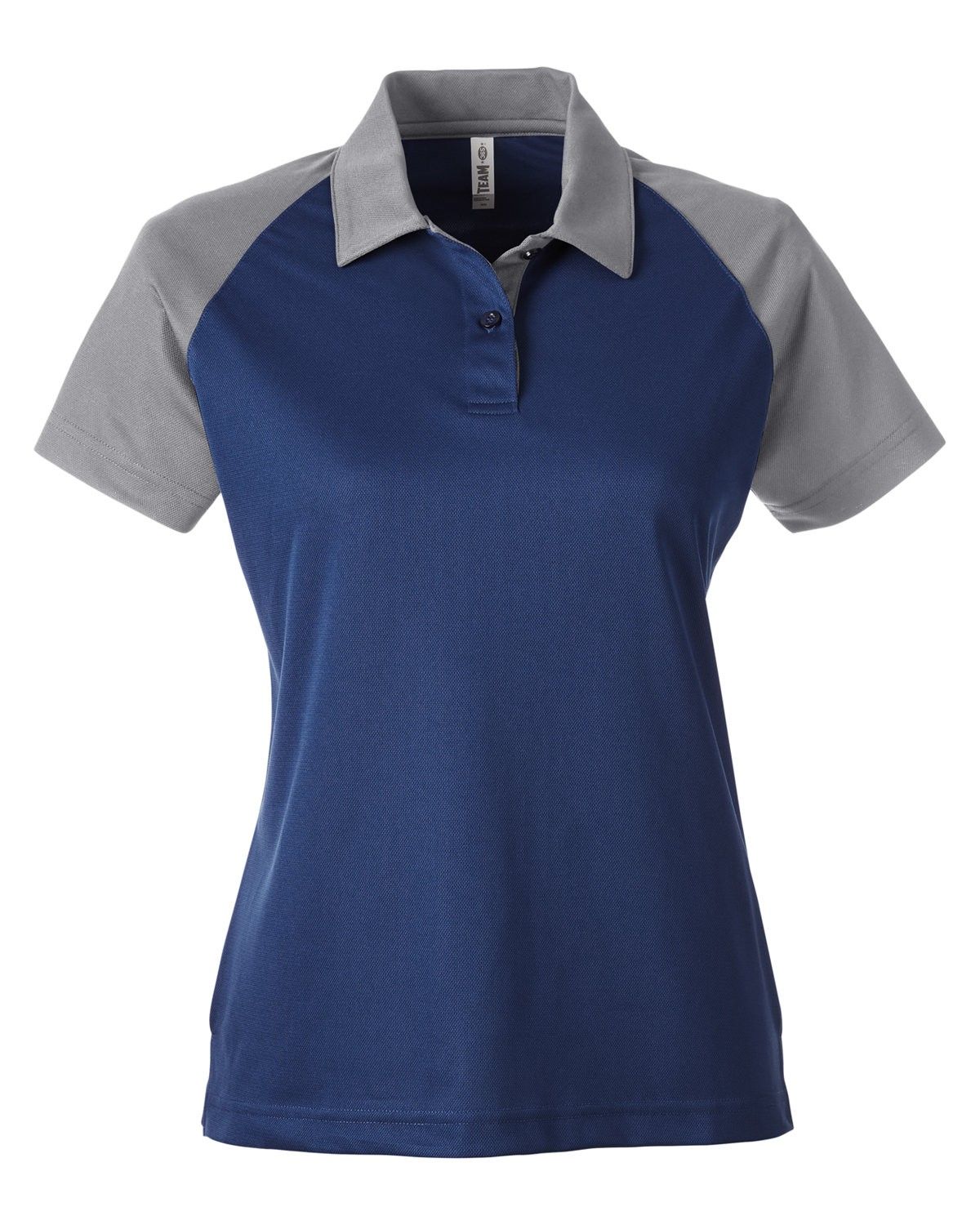 Team 365 Ladies' Command Snag Protection Colorblock Polo in Sp Dk Nvy/Sp Grp