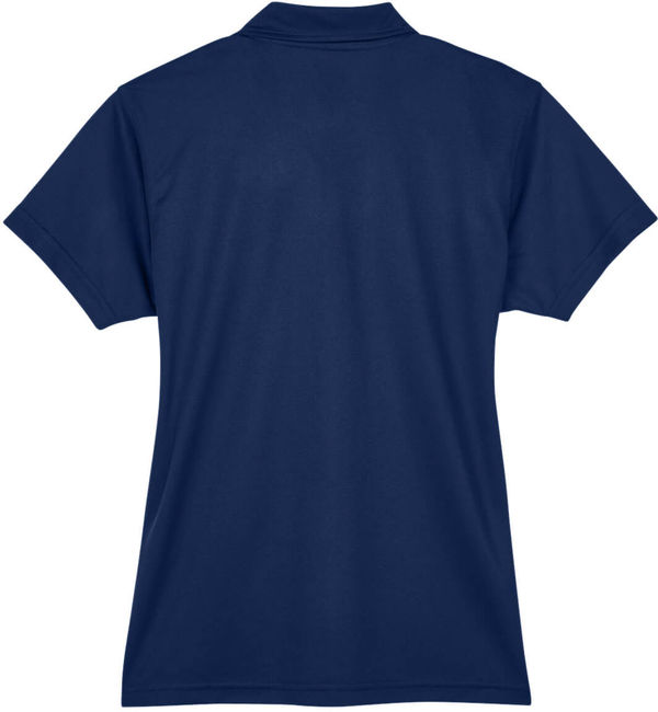 Am image of a Custom Team 365 Ladies' Command Snag Protection Polo in Sport Dark Navy!