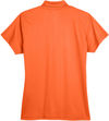Am image of a Custom Team 365 Ladies' Command Snag Protection Polo in Sport Orange!