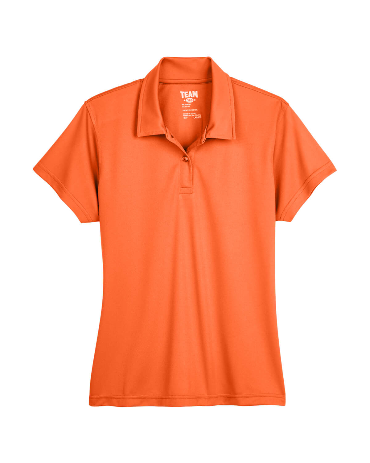 Team 365 Ladies' Command Snag Protection Polo in Sport Orange