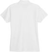 Am image of a Custom Team 365 Ladies' Command Snag Protection Polo in White!