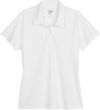 Am image of a Custom Team 365 Ladies' Command Snag Protection Polo in White!