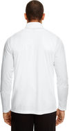 Am image of a Custom Team 365 Men's Zone Performance Quarter Zip in White!