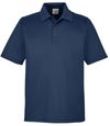 Am image of a Custom Team 365 Men's Zone Performance Polo in Sport Dark Navy!
