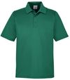 Am image of a Custom Team 365 Men's Zone Performance Polo in Sport Forest!